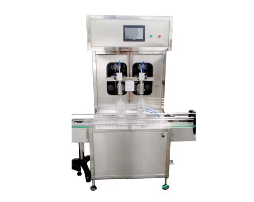 半自動兩頭直線灌裝機